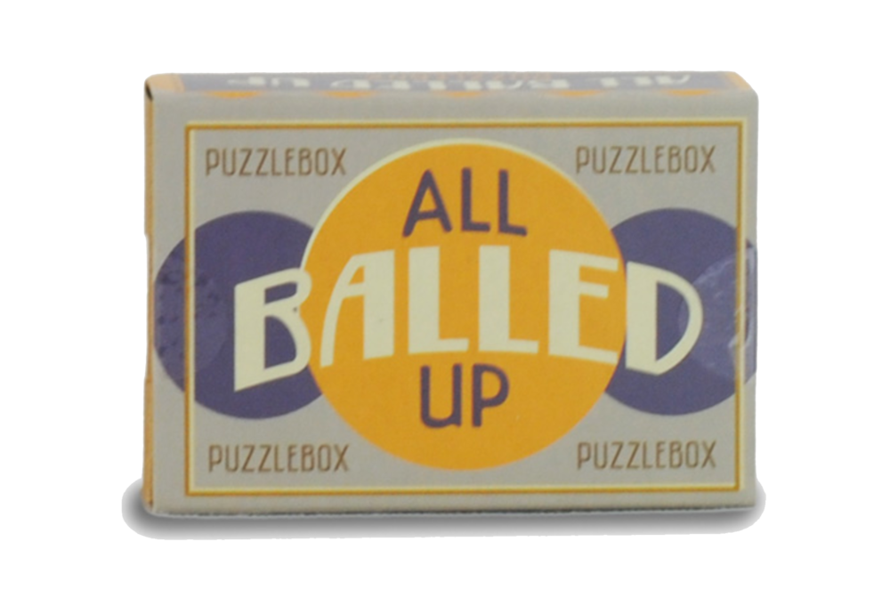 Vintage Puzzle Brainteaser Matchbox - All Balled Up - Mellow Monkey