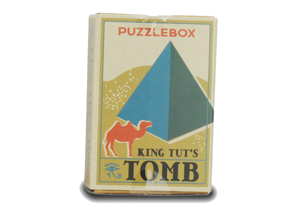 Vintage Puzzle Brainteaser Matchbox - King Tut's Tomb - Mellow Monkey
