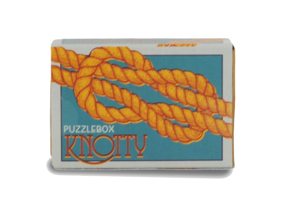 Vintage Puzzle Brainteaser Matchbox - Knotty - Mellow Monkey