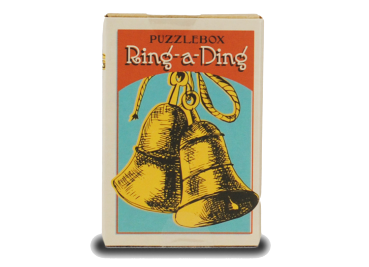 Vintage Puzzle Brainteaser Matchbox - Ring-A-Ding - Mellow Monkey