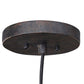 Vaughn Glass Globe Pendant Lamp - 10-in - Mellow Monkey