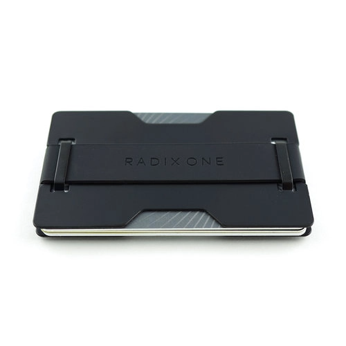 Radix One Black Steel Wallet - Mellow Monkey