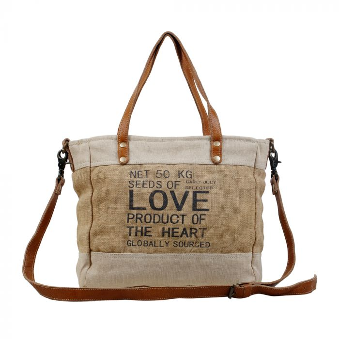 Sustainable Organic Market Bag - 12-1/2-in - Mellow Monkey