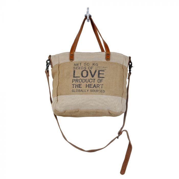 Sustainable Organic Market Bag - 12-1/2-in - Mellow Monkey