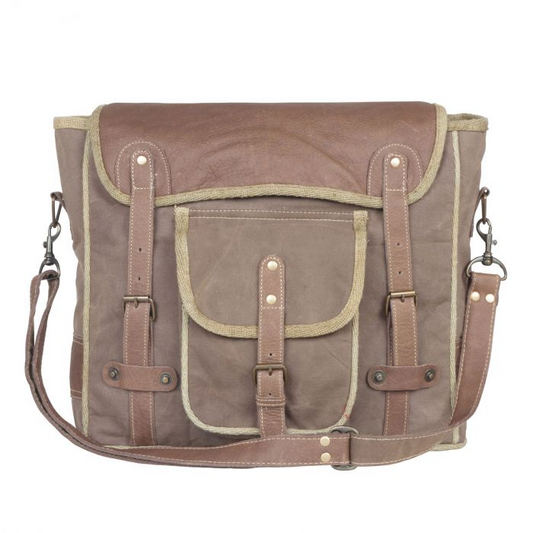 Eutony Messenger Bag - 11-1/2-in - Mellow Monkey