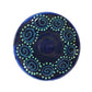 Earthworks Handmade Pottery - Small Serving Plate (Blue Squirl) - Mellow Monkey