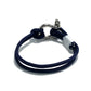 Navy Nautical Shackle Bracelet - Mellow Monkey