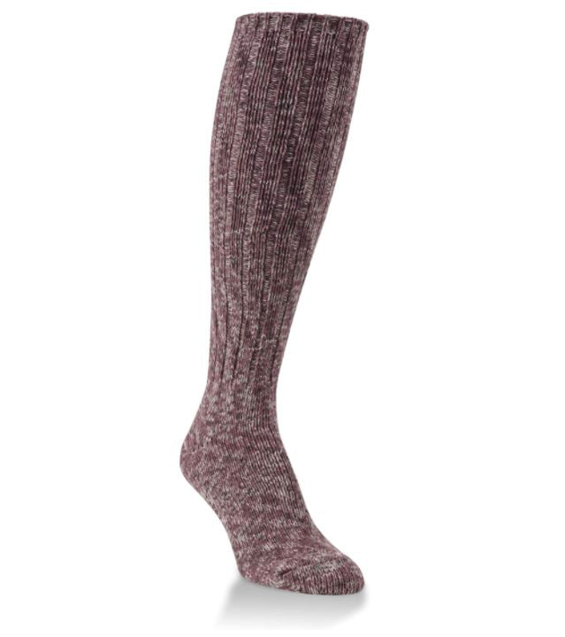 World's Softest - Women's Weekend Collection - Knit Knee High Socks - One Size Fits Most - Abigail - Mellow Monkey