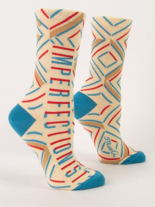 Imperfectionist- Women's Crew Socks - Mellow Monkey