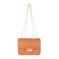 Quilted Diamond Leather Cross Body Bag - Tan - Mellow Monkey
