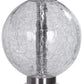 Crackled Glass Sphere Table Lamp - 29-in - Mellow Monkey