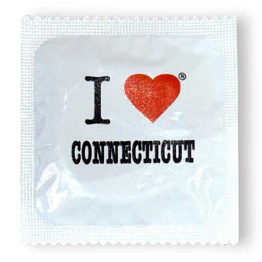 I ❤ Connecticut - Condom - Mellow Monkey